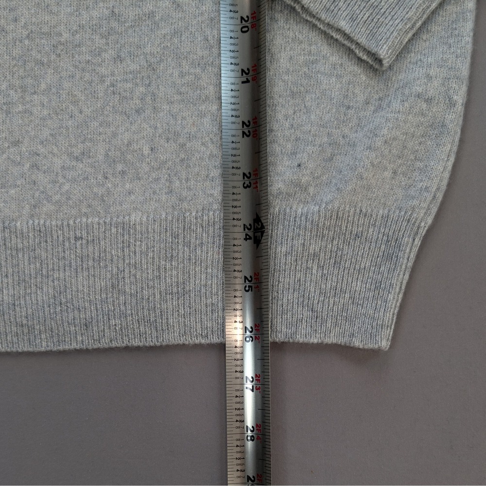 Magnifico Bartolini 50% Cashmere Italy Gray Sweater NWT Small - Picture 11 of 13